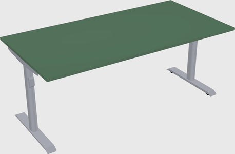 Dual motor electric desk