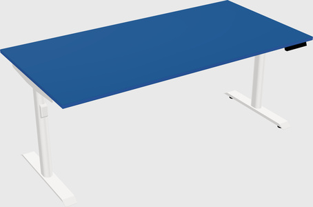 Dual motor electric desk