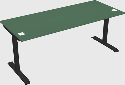 Dual motor electric desk