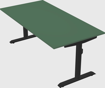 Dual motor electric desk