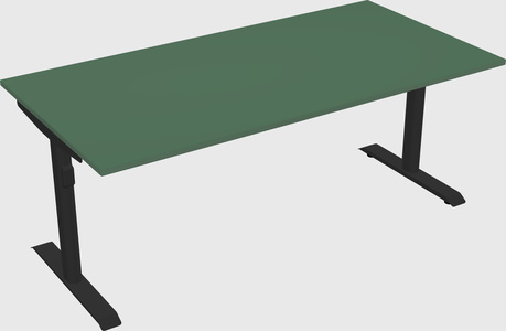 Dual motor electric desk
