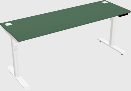 Dual motor electric desk