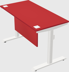 Dual motor electric desk