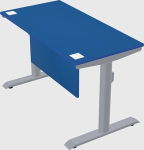 Dual motor electric desk
