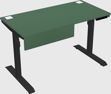 Dual motor electric desk