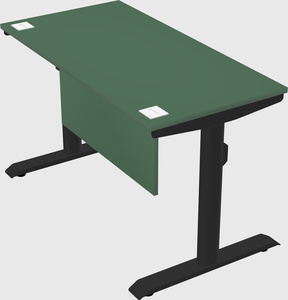 Dual motor electric desk