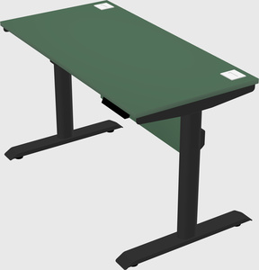 Dual motor electric desk