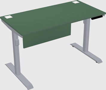 Dual motor electric desk