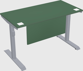 Dual motor electric desk