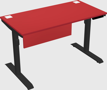 Dual motor electric desk