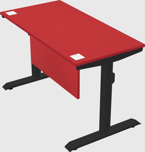 Dual motor electric desk