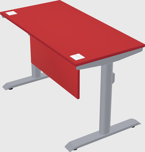 Dual motor electric desk