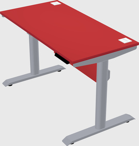 Dual motor electric desk