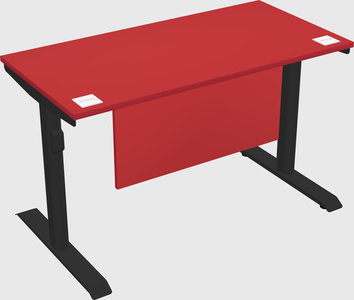 Dual motor electric desk