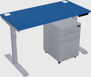 Dual motor electric desk