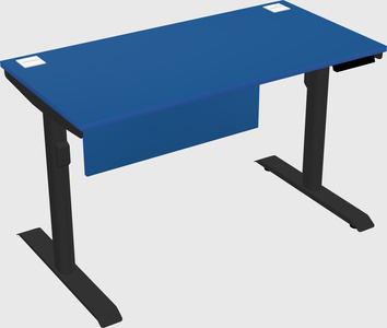 Dual motor electric desk
