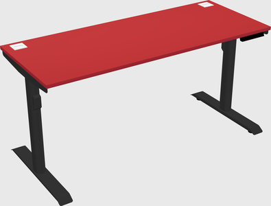 Dual motor electric desk