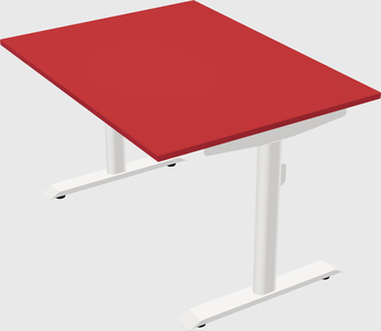 Dual motor electric desk