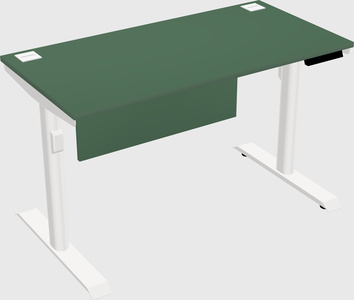 Dual motor electric desk