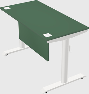 Dual motor electric desk