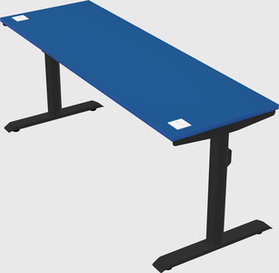 Dual motor electric desk
