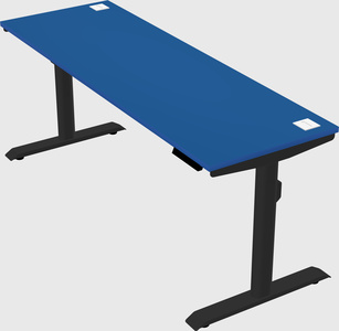 Dual motor electric desk