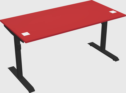 Dual motor electric desk