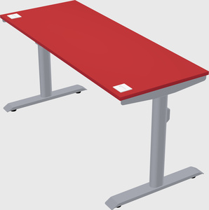 Dual motor electric desk