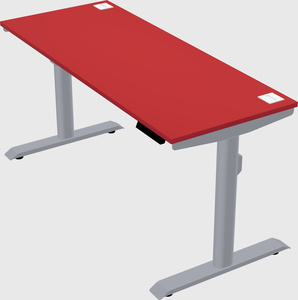 Dual motor electric desk