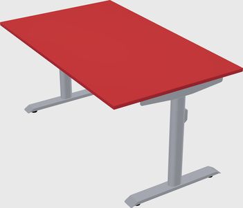 Dual motor electric desk