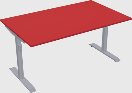 Dual motor electric desk