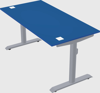 Dual motor electric desk