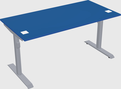 Dual motor electric desk