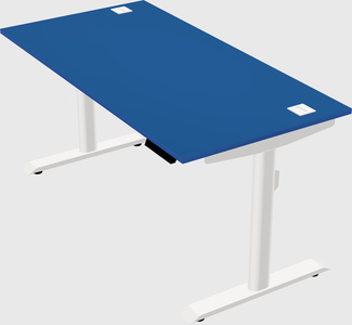 Dual motor electric desk