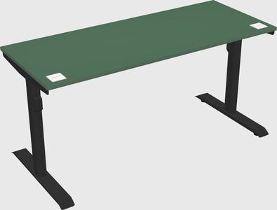 Dual motor electric desk