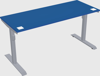 Dual motor electric desk