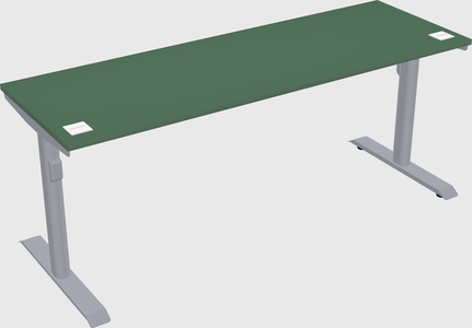 Dual motor electric desk