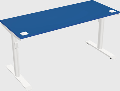 Dual motor electric desk