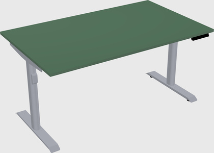 Dual motor electric desk
