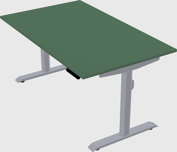 Dual motor electric desk