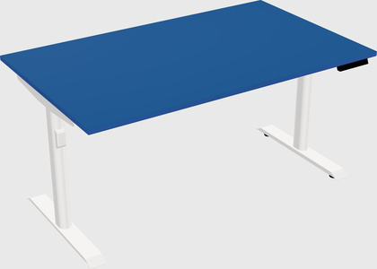 Dual motor electric desk