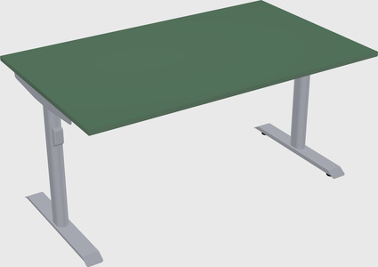 Dual motor electric desk