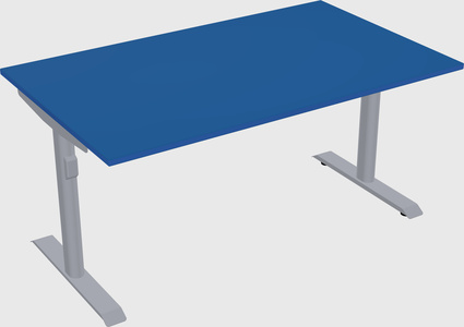Dual motor electric desk