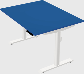 Dual motor electric desk