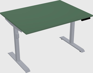 Dual motor electric desk