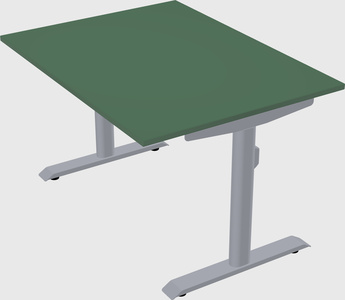 Dual motor electric desk