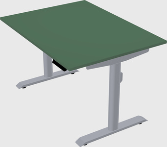 Dual motor electric desk