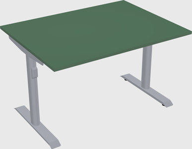 Dual motor electric desk