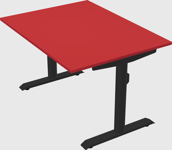 Dual motor electric desk