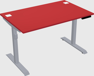 Dual motor electric desk